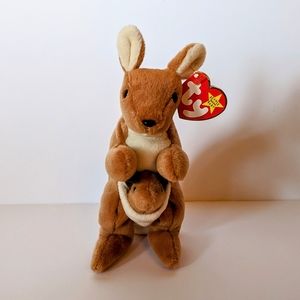 Pouch Ty Beanie Babie W/Tag Errors